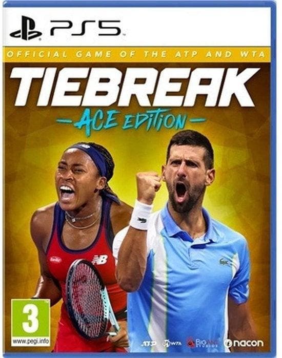 Tiebreak Official Game of the APT & WTA (Nieuw) (PS5 Games), Consoles de jeu & Jeux vidéo, Jeux | Sony PlayStation 5, Enlèvement ou Envoi