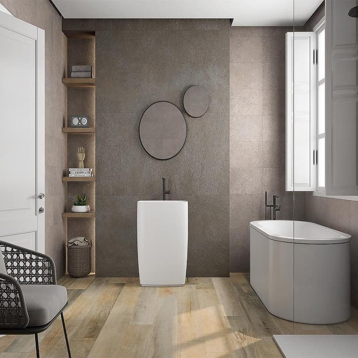 Sonoma Honey 30x180 / Gerectificeerd en R10 Antislip, Doe-het-zelf en Bouw, Tegels, Ophalen of Verzenden
