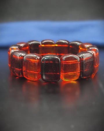 Prachtige barnsteen armband Gratis verzending - Armband, Verzamelen