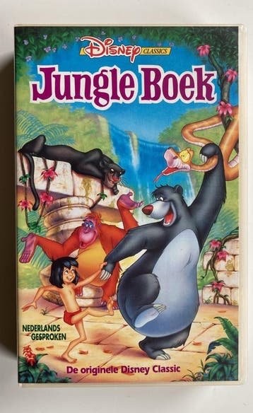 JUNGLE BOOK (1967) (VHS), Gebruikt
