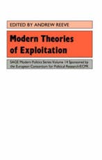 Modern Theories of Exploitation - Andrew Reeve - 97808039807, Verzenden