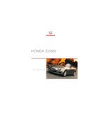 2000 HONDA S2000 BROCHURE DUITS, Ophalen of Verzenden, Nieuw