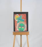 Corneille (1922-2010) - Vrouw met vogel