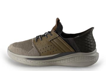 Skechers Instappers in maat 44 Bruin, Kleding | Heren, Bruin, Verzenden, Overige typen, Zo goed als nieuw