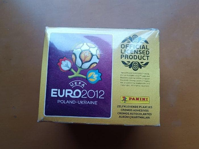 2012 Panini Euro 2012 - 1 Sealed box - Excellent (EX), Verzamelen, Stickers