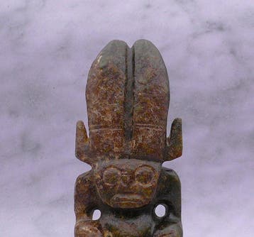 sculptuur, Hongshan Cultuur Alien achtige Grote Gehoornde