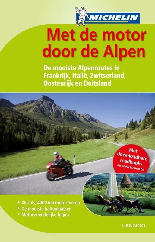 Met de motor door de Alpen 9789020993196 ., Boeken, Reisgidsen, Gelezen, Verzenden