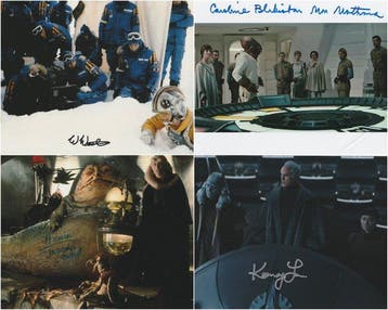 Star Wars - Big Lot of 4 Autographs!