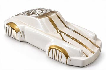 Renze Art - sculptuur, LEWIS GOLDEN STREET LEGEND XL - 90 cm