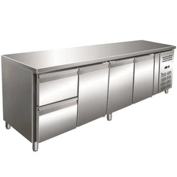 Koelwerkbank | 616L | 3 Deuren + 2 Laden (1/1 GN) |, Verzenden, Nieuw in verpakking