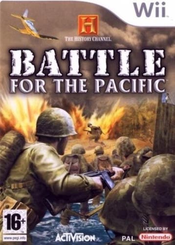 The History Channel Battle for the Pacific (Wii Games), Ophalen of Verzenden, Zo goed als nieuw