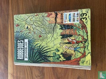 Robbedoes en Kwabbernoot - Robbedoes album 39 - 1952, Boeken, Eén stripboek, Verzenden, Gelezen, Franquin, André.