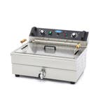 Friteuse - 20 L - 1 panier - avec robinet de vidange, Elektronische apparatuur, Verzenden
