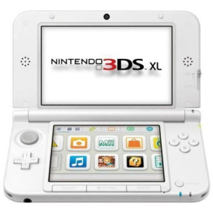 Nintendo 3DS XL Wit (Nette Staat) (3DS Spelcomputers), Games en Spelcomputers, Spelcomputers | Nintendo 2DS en 3DS, Zo goed als nieuw