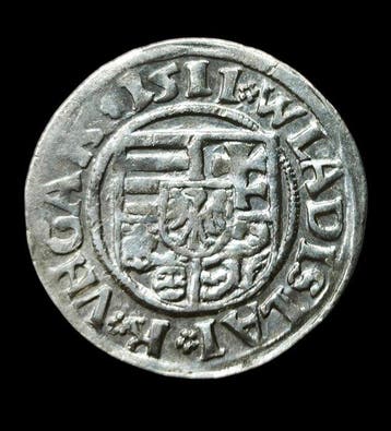 Hongarije, Middeleeuws. Wladislaus II (1490–1516). Denar