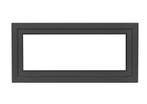 PVC kiep b120xh50 cm Antraciet, Gevelraam of Ruit, Minder dan 80 cm, Nieuw, Ophalen of Verzenden
