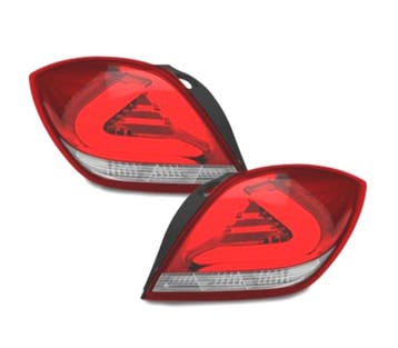FEUX ARRIÈRE POUR OPEL ASTRA H GTC 05-10 CARDNA LED ROUGE AR, Verzenden