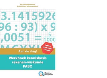 Werkboek kennisbasis rekenen-wiskunde 9789082792935, Boeken, Verzenden, Zo goed als nieuw, Erasmus Education