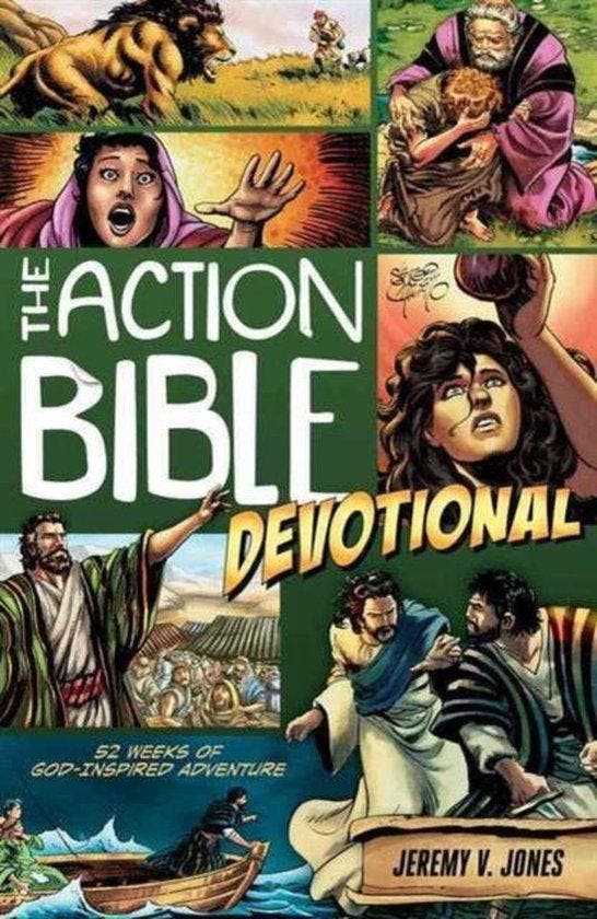 Action Bible Devotional 9780781407274 Jeremy Jones, Livres, Langue | Anglais, Envoi