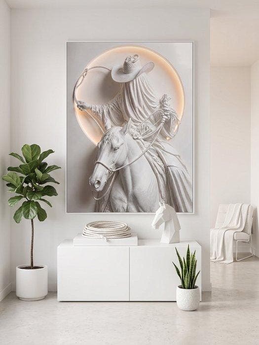 daveY - SACRED WEST, Antiquités & Art, Art | Objets design