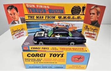 Corgi - Modelauto - Oldsmobile Man from UNCLE - Gemaakt in