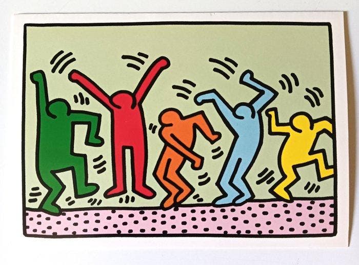 Keith Haring (1958-1990) - Official Pop Shop New York -, Antiek en Kunst, Kunst | Designobjecten