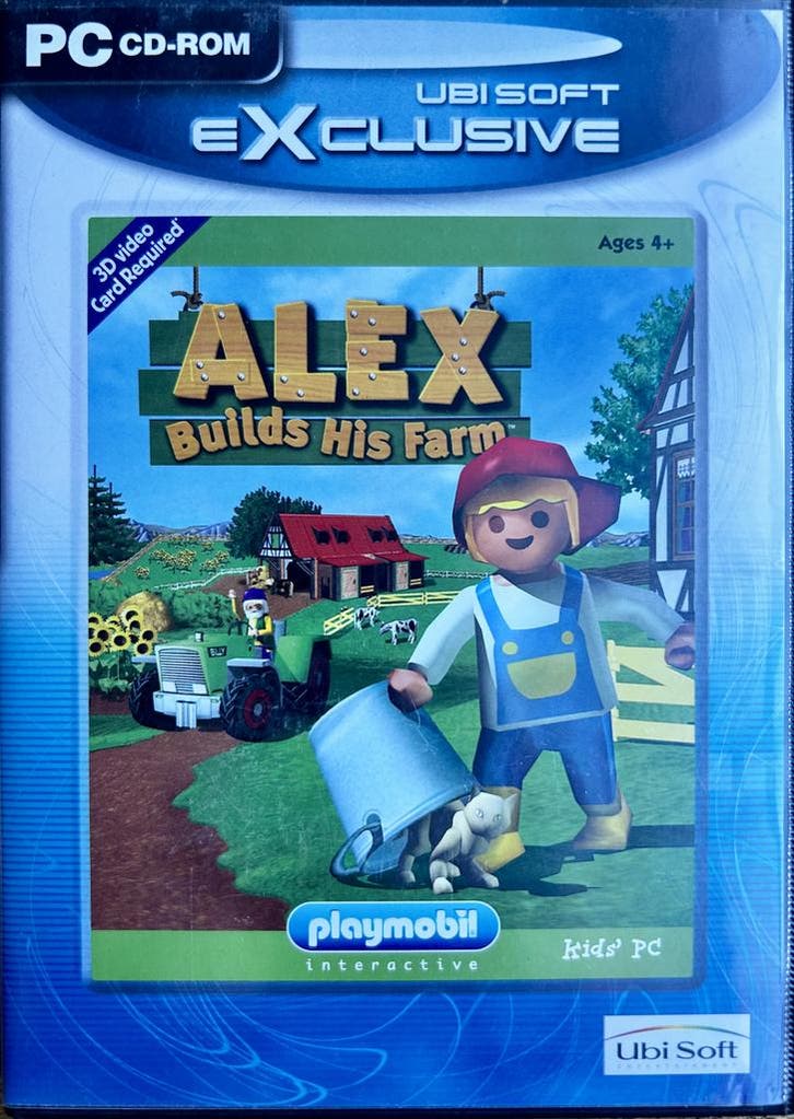 Alex Builds His Farm (PLAYMOBIL), Consoles de jeu & Jeux vidéo, Jeux | PC, Envoi