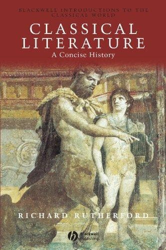 Classical Literature / Blackwell Introductions to the, Verzenden, Zo goed als nieuw, Richard Rutherford