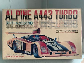 Fujimi Alpine A443 Turbo Modelbouwkit 1:24 (nieuw in doos), Nieuw