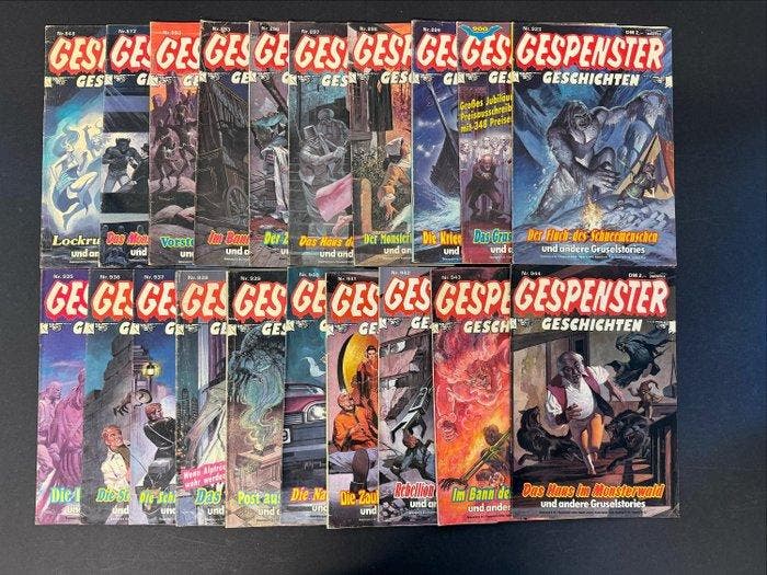 Gespenster Geschichten / Horrorschocker / Magic The, Boeken, Stripverhalen