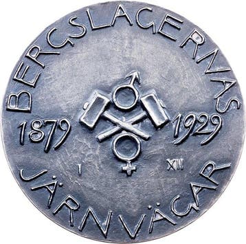 Zweden. Gustaf V. Medal 50th Anniversary of the, Timbres & Monnaies