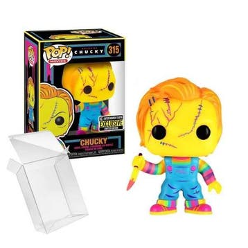 Funko Pop!  Bride of Chucky - Chucky (Blacklight) #315 EE, Verzamelen, Verzenden, Nieuw