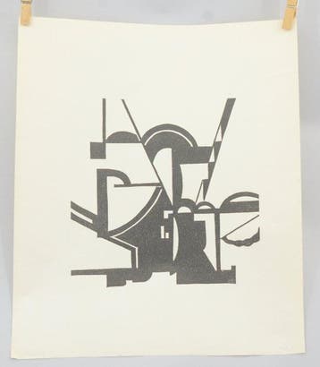 Oscar Jespers (1887-1970) - Compositie Bezette Stad - Paul