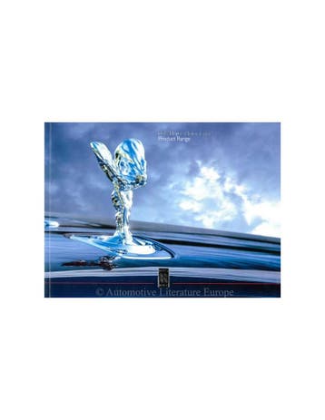 2017 ROLLS ROYCE PROGRAMMA BROCHURE ENGELS, Ophalen of Verzenden