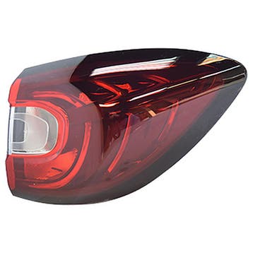 Renault Captur 2017-2020 Achterlicht Rechts Buiten, Verzenden