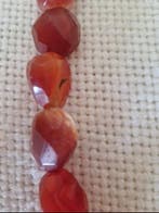 Tibetaanse vintage halsketting in karneool. - Agaat - India