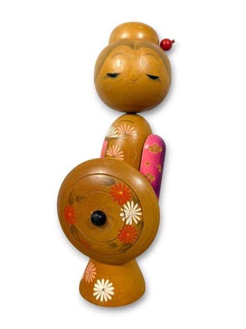 Izu No Odoriko - De danseres van Izu - Hout - Kishi Sadao -