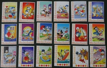 Pays-Bas 2010/2010 - Duckstad - Donald Duck et sa famille -, Gestempeld