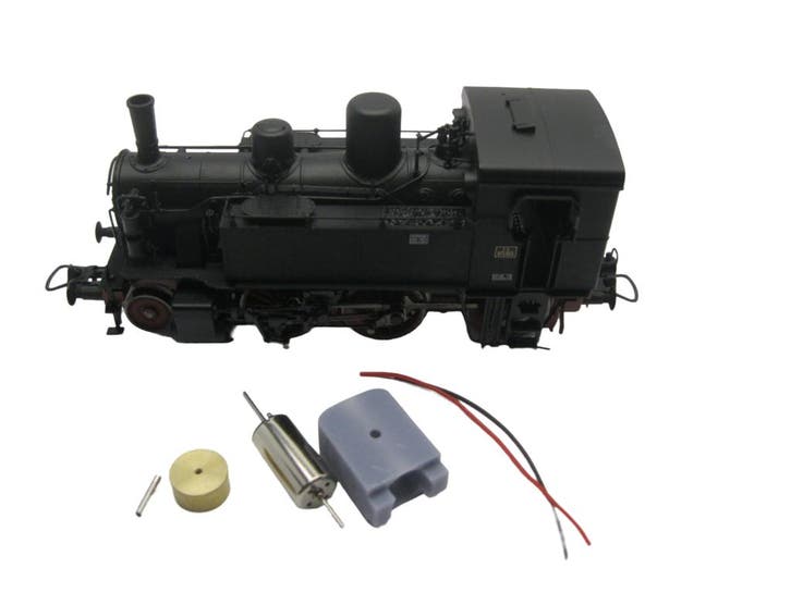micromotor HR006F Glockenankermotor ombouwset voor Roco FS, Hobby en Vrije tijd, Modeltreinen | H0, Gelijkstroom, Overige typen