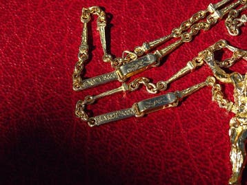 Zilver - Ketting met hanger - naar Salvador Dalí: Christus