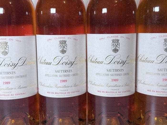 1989 Chateau Doisy Daene - Barsac - 6 Flessen (0.75 liter), Collections, Vins