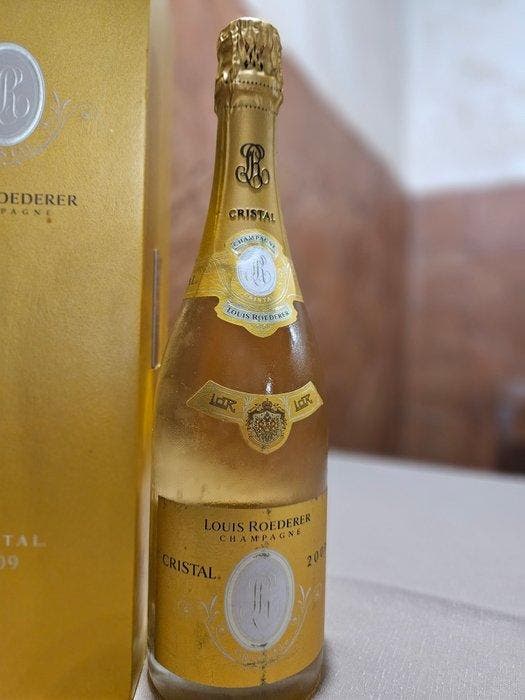 2009 Louis Roederer, Cristal - Champagne Brut - 1 Bouteille, Collections, Vins