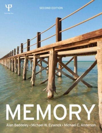 Memory 9781848721845 Alan Baddeley, Verzenden, Alan Baddeley