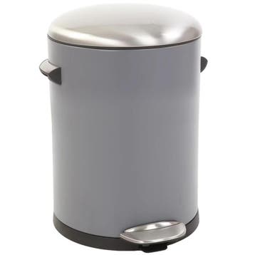 Pedaalemmer | BELLE DELUXE | Grijs | 5L | Klapdeksel | Anti, Verzenden, Nieuw in verpakking