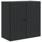 vidaXL Wandkast Zwart 59 x 31 x 60 cm Bewerkt hout, Huis en Inrichting, Verzenden, Nieuw