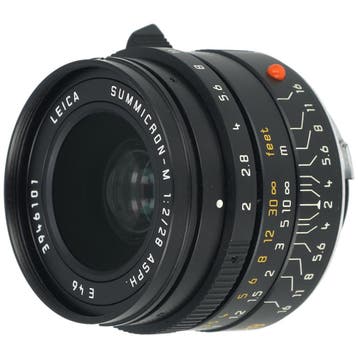 Leica 11604 Summicron-M 28mm F/2 ASPH. | Occasion, Ophalen of Verzenden