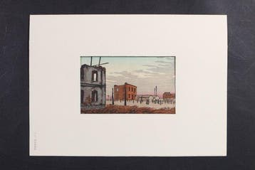 Ukiyo-e Reprint – No. 88 Ryogokubashi Yakeato () from