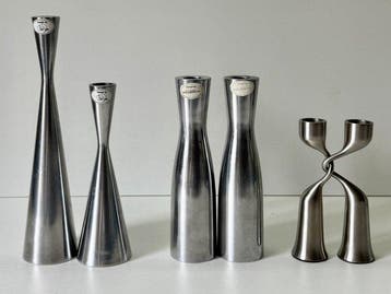 Erika Pekkari & Mikaela Dörfel - Kaarsenhouder - Aluminium -
