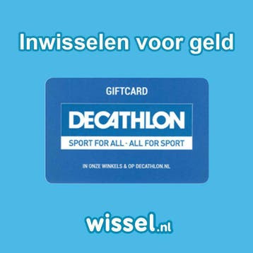 Je Decathlon cadeaubonnen inwisselen in voor geld, Tickets en Kaartjes, Drie personen of meer, Cadeaubon