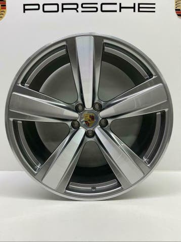 Porsche Macan ORIGINELE 21Exclusive Design Sport met banden, Autos : Pièces & Accessoires, Ophalen, Banden en Velgen